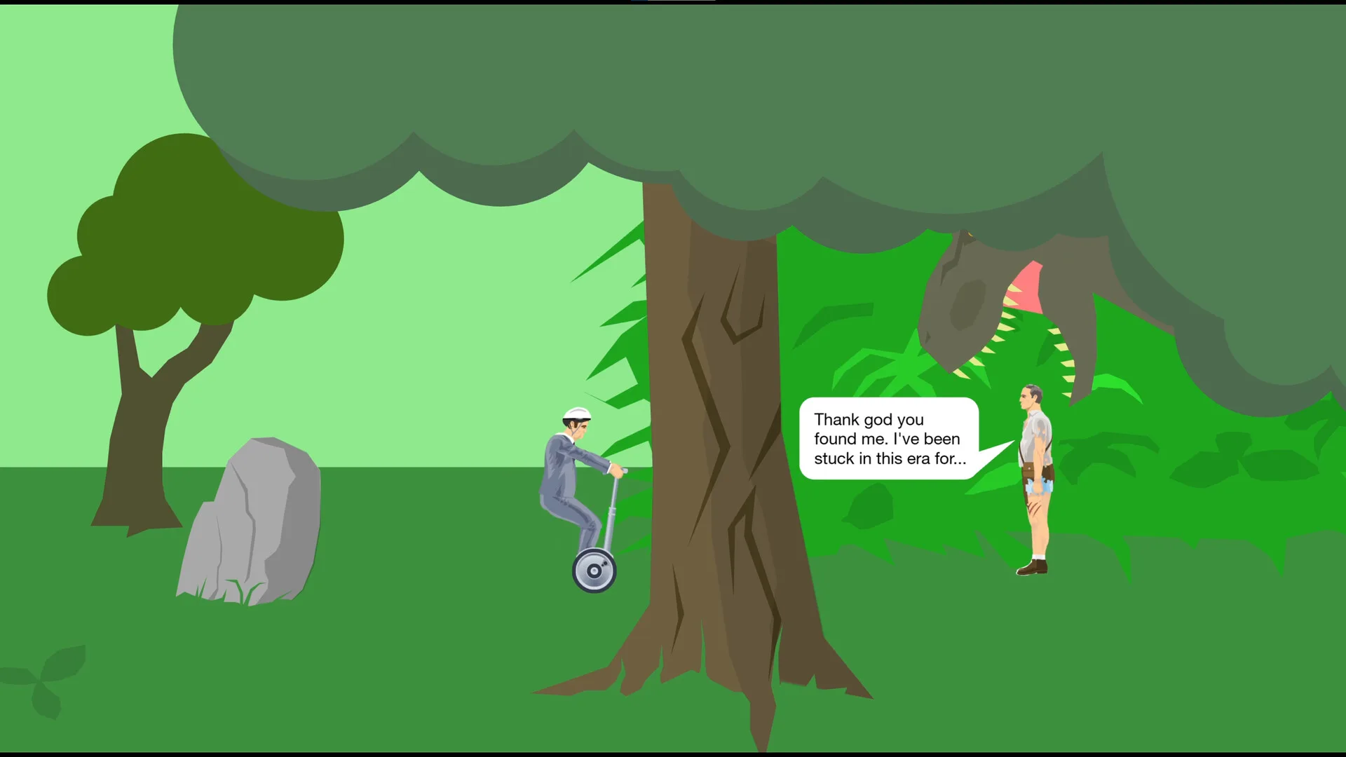 Steam screenshot of Happy Wheels gameplay, image 3