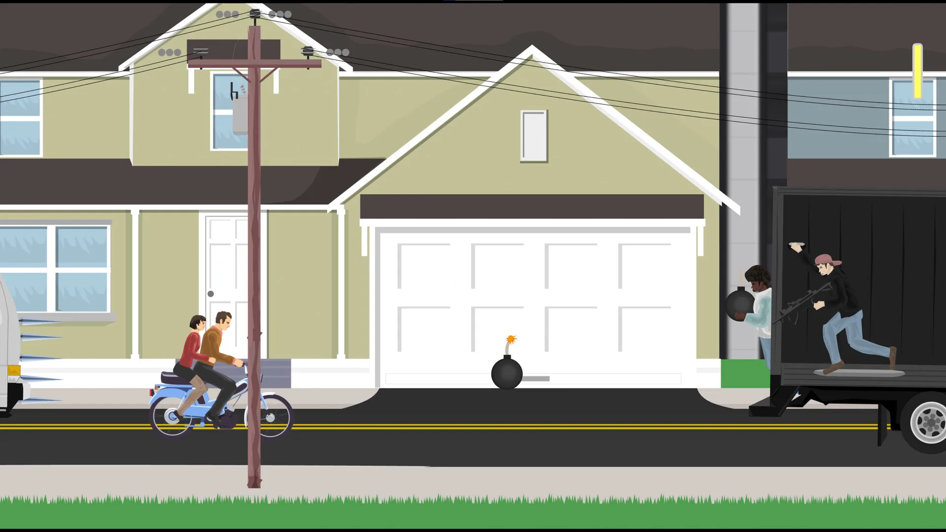 Steam screenshot of Happy Wheels gameplay, image 5
